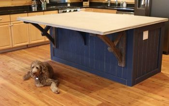 How to Make a Kitchen Island With a Concrete CounterTop, START-FINISH