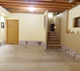 makeover a basement floor for less than 300, basement ideas, flooring
