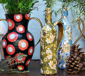 Upcycle Old Glass Flower Vases