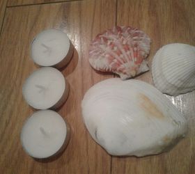 turn your seashells into beautiful little candles