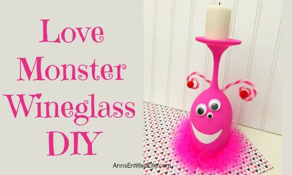 love monster wineglass diy