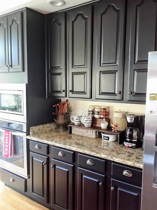 12 reasons not to paint your kitchen cabinets white, They don t cover stains like dark cabinets do