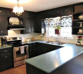 12 reasons not to paint your kitchen cabinets white, Dark cabinets make your appliances look sleek