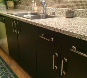 12 reasons not to paint your kitchen cabinets white, Dark cabinets give more contrast