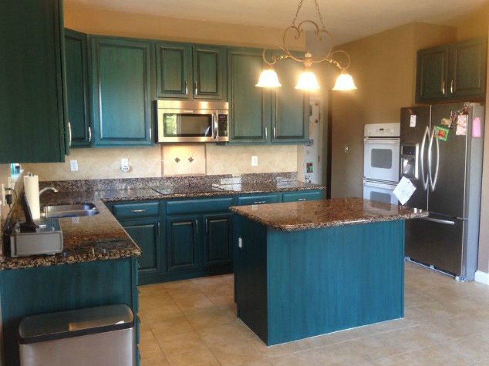 kitchen cabinets paint galapagos painting hometalk reasons start looks did cool slideshow right