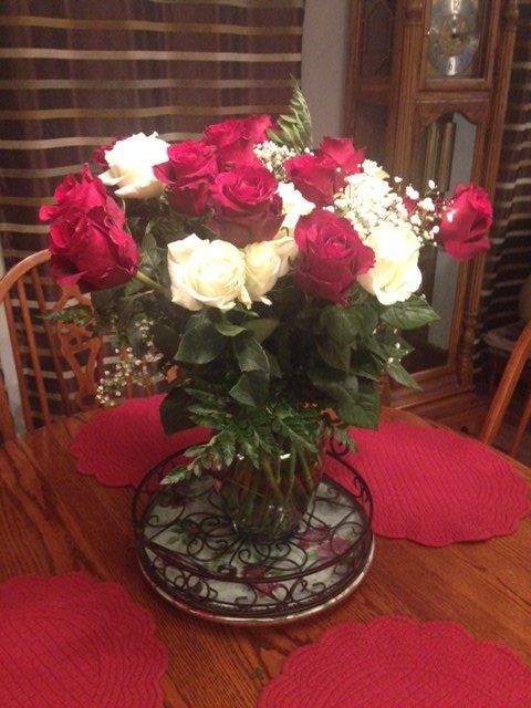 q dried roses, flowers, gardening