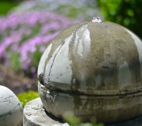s 11 globe transformations that will change your world, Cover it in concrete as a garden fountain