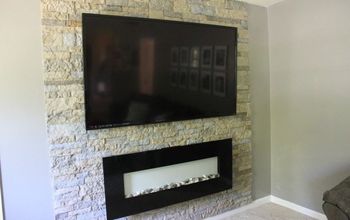 DIY Airstone Veneer Stone Accent Wall