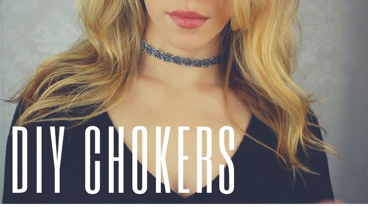 diy choker necklaces