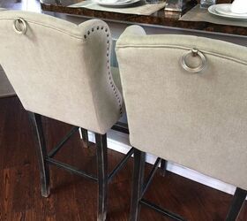 Bar stools with ring deals on back