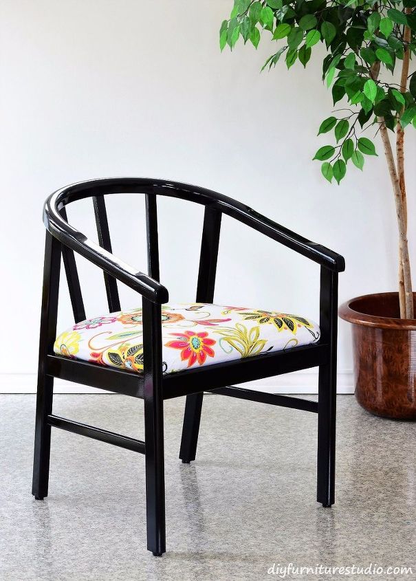 ugly to lovely a chair makeover