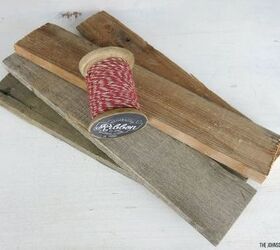 DIY XOXO Decoración de madera recuperada y corazones para el día de San Valentín