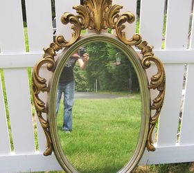 ornate mirror makeover, home decor