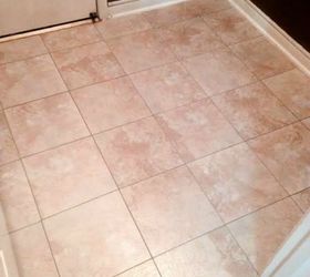 s these 12 ideas will change the way you see vinyl flooring, flooring, Cover up your old tiles with easy vinyl