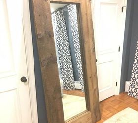 s nail blonde boards together for these incredible ideas, Upgrade your standard mirror with a frame