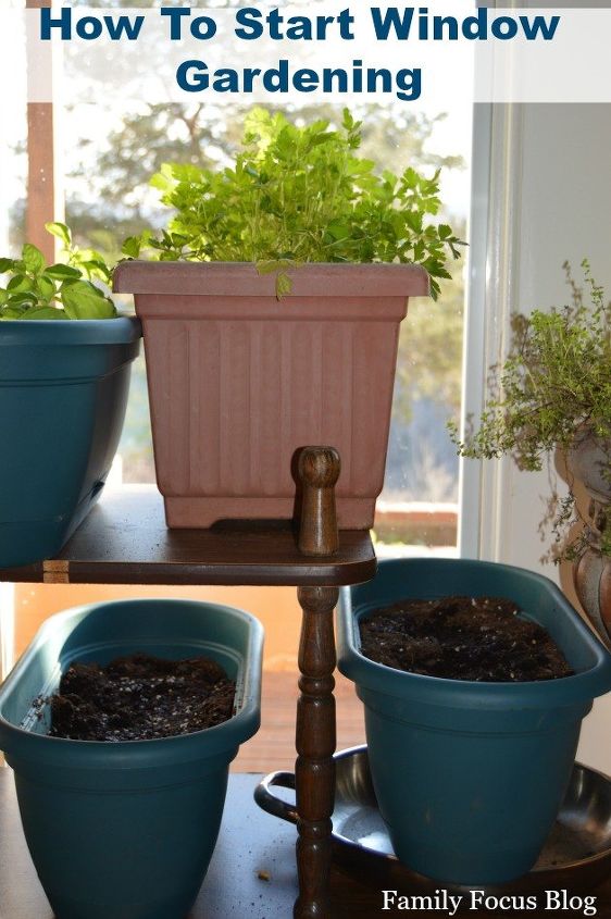 how to make an indoor herb container garden, how to