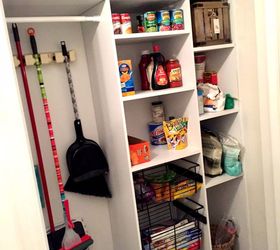 diy custom pantry, closet