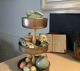 thrift store tiered tray