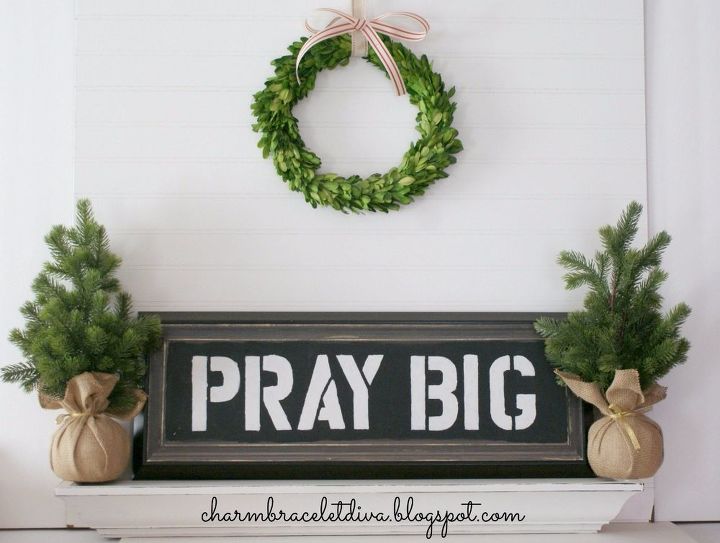 diy farmhouse sign upcycle, crafts