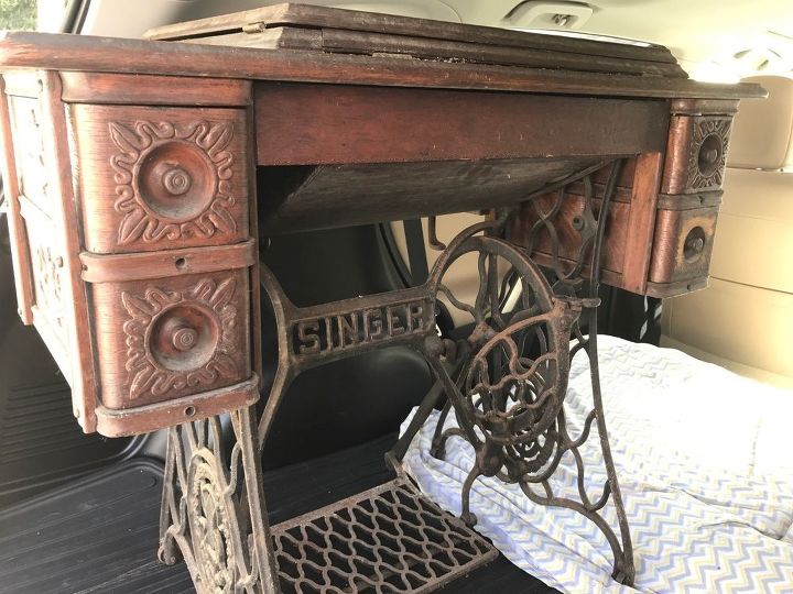 What Can I Do With This Singer Sewing Table Hometalk