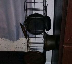 pot rack for cast iron pans