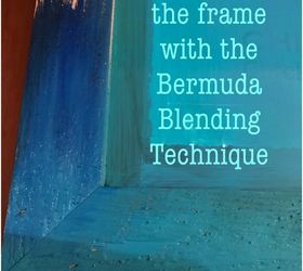 bermuda blending stenciled chalkboard, chalkboard paint, crafts