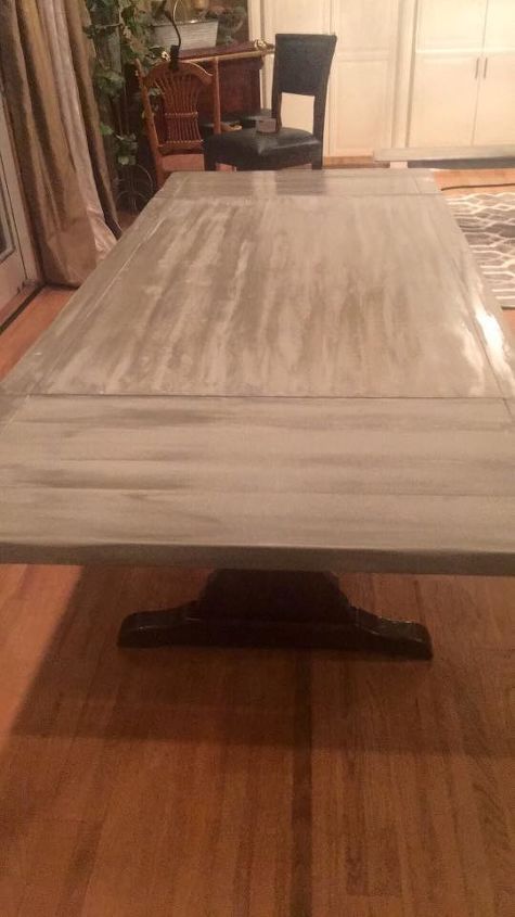 How To Faux Finish A Farmhouse Table Top In Minutes Tips And