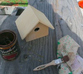 how to make a functional stone birdhouse