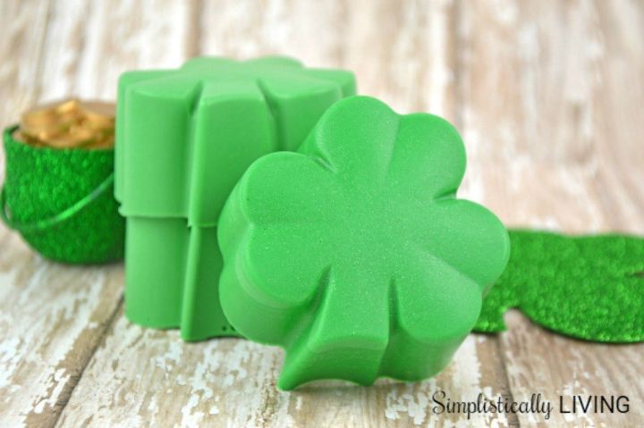 s homemade soaps you ll want to give as gifts all year round, These shamrock ones for St Patrick s Day