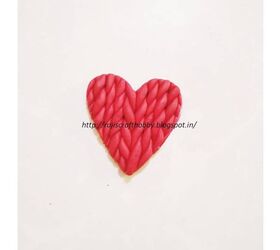 Idea de decoración de San Valentín DIY Corazón trenzado