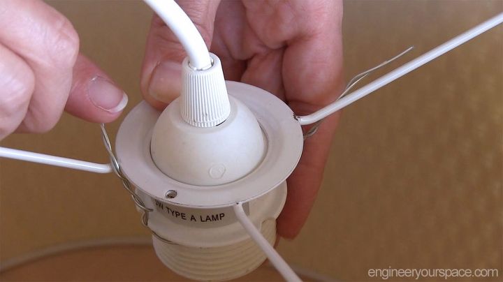 ikea hack easy diy pendant lamp, lighting