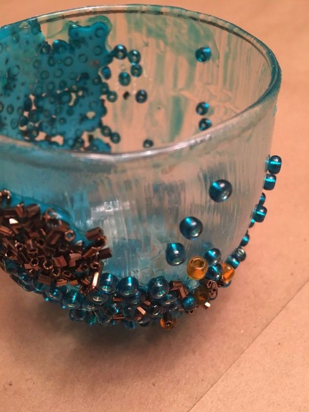 e seed bead and sequin vases, gardening