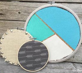 15 ultimate ways to use embroidery hoops in your home decor, Re imagine it as cork hoop message boards