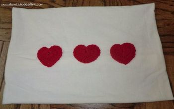 Quick Valentine's Pillow