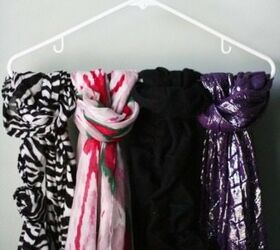 how to organize scarves, how to, organizing