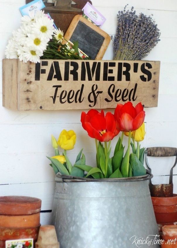 fixer upper style farmhouse projects you can diy now, pallet