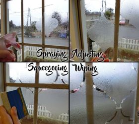 how to use contact paper to make a beautiful privacy window, how to