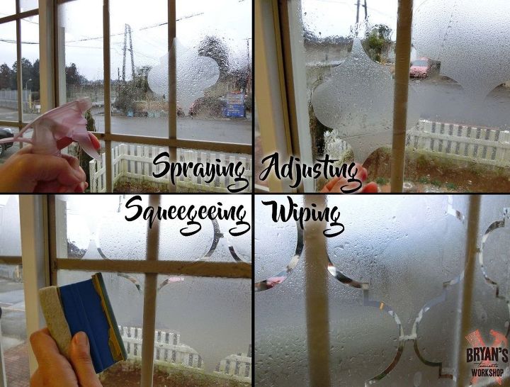 how to use contact paper to make a beautiful privacy window, how to