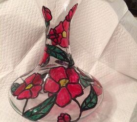 Stained Glass Vase