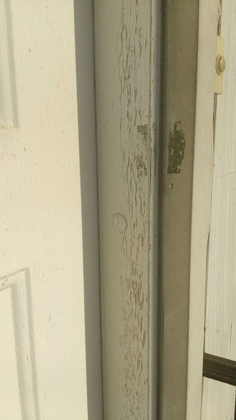 q the wall next to my exterior paint is peeling what can i do