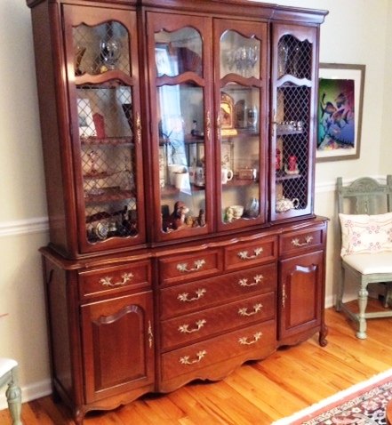 how should i paint my china cabinet
