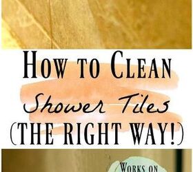 how to clean natural shower tile the right way marble granite glass, bathroom ideas, cleaning tips, flooring, how to, tiling