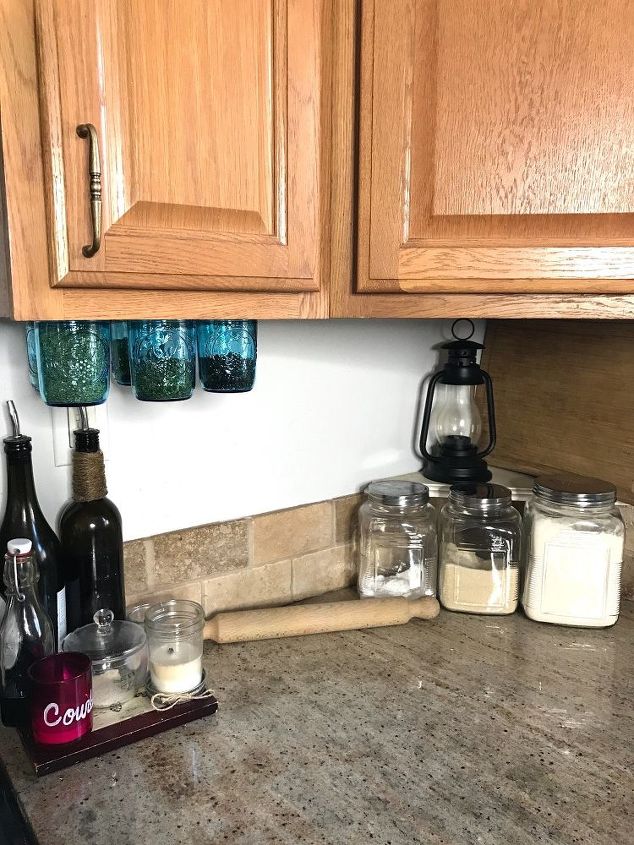 How a mason jar will give you more kitchen storage | Hometalk
