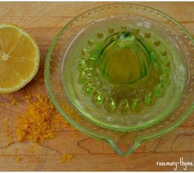 homemade lemon and lavender scrub