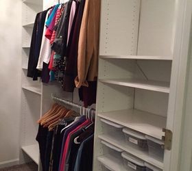 divine dressing room from a boring closet, closet