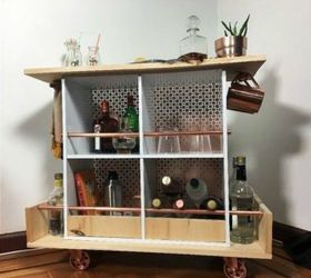 bookshelf into bar