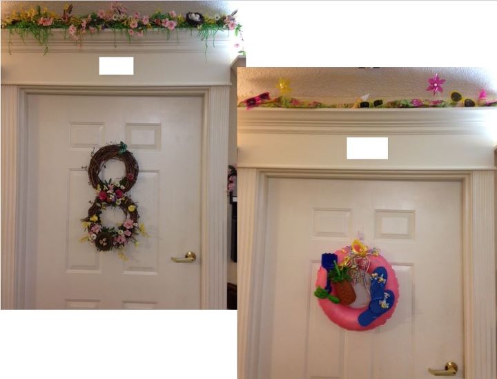 e i show my love by keeping my mother s door decorated, doors