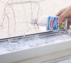 limpiar los rieles de las ventanas