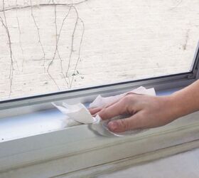 limpiar los rieles de las ventanas