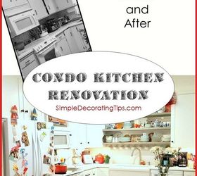 condo kitchen renovation before after, kitchen design